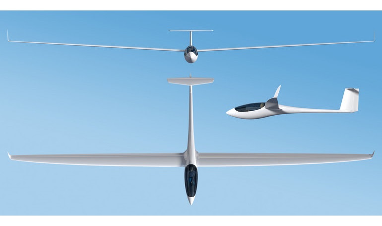 SCHLEICHER AS-33Me A33E 3D view