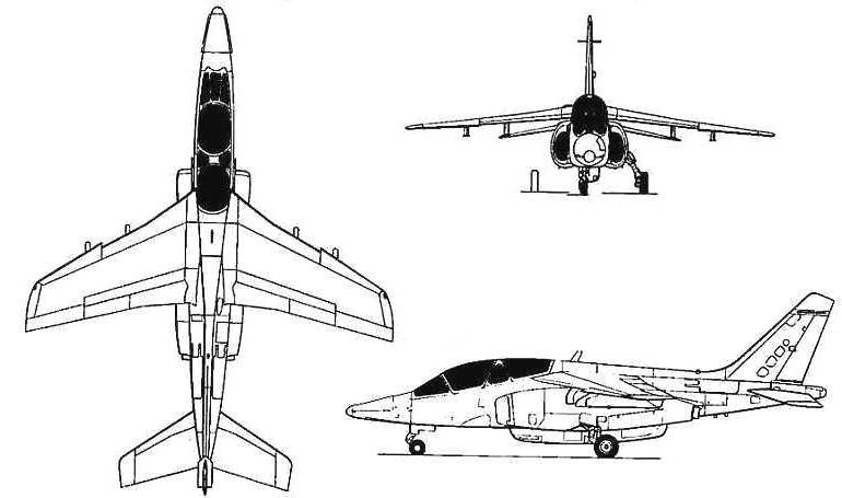 AOI Alpha Jet DASSAULT-DORNIER Alpha Jet SABCA Alpha Jet AJET 3D view