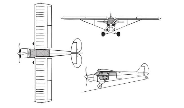 AVIATION DEVELOPMENT Alaskan Bushmaster ALBU 3D view