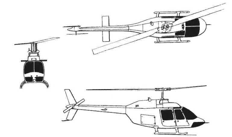 AGUSTA AB-206 JetRanger AGUSTA AB-206 LongRanger AGUSTA Hkp6 JetRanger BELL 206A JetRanger BELL 206B JetRanger BELL 206L LongRanger BELL 406 BELL 406 Combat Scout BELL CH-136 BELL CH-139 BELL COH-58 BELL OH-58 Kiowa BELL OH-58 Kiowa Warrior BELL TH-57 SeaRanger BELL TH-67 Creek BELL TH-206 BELL VH-4 JetRanger COMMONWEALTH (1) BA-206 Kiowa COMMONWEALTH (1) CA-32 Kiowa PANHA 2061 B06 3D view
