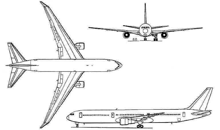 BOEING 787-9 Dreamliner BOEING 787-9 BBJ B789 3D view