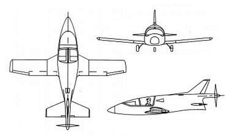 BEDE BD-12 BD12 3D view