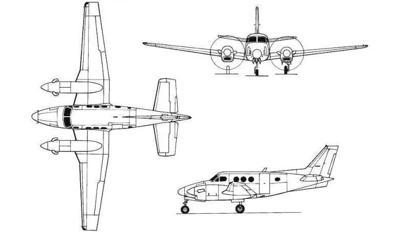 BEECH 90 (A90) King Air BEECH 90 (B90) King Air BEECH 90 (C90) King Air BEECH 90 (D90) King Air BEECH 90 (E90) King Air BEECH 90 King Air BEECH T-44 Pegasus BEECHCRAFT 90 King Air 90 HAWKER BEECHCRAFT 90 King Air 90 JETCRAFTERS Taurus 90 RAYTHEON 90 King Air SWEARINGEN Taurus 90 BE9L 3D view