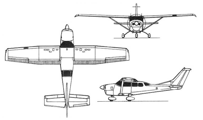CESSNA 206 (turbine) SOLOY Turbine 206 C06T 3D view