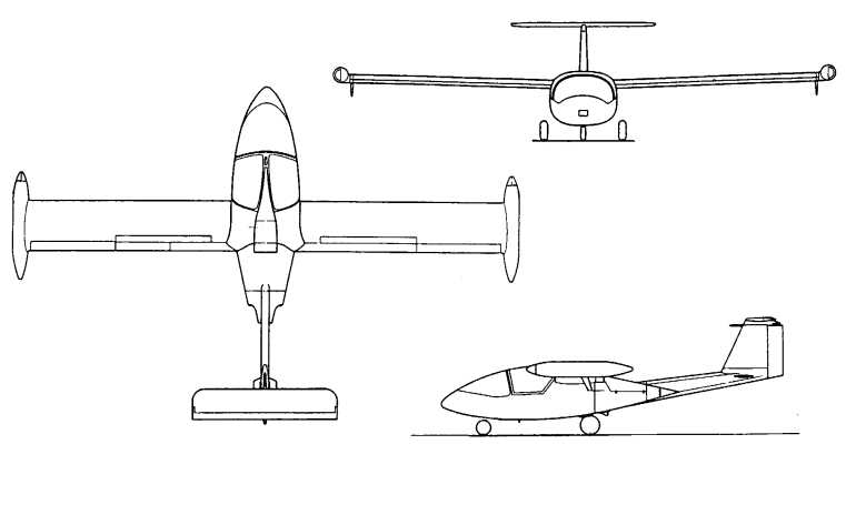 CAPRONI VIZZOLA C-22J Ventura C22J 3D view
