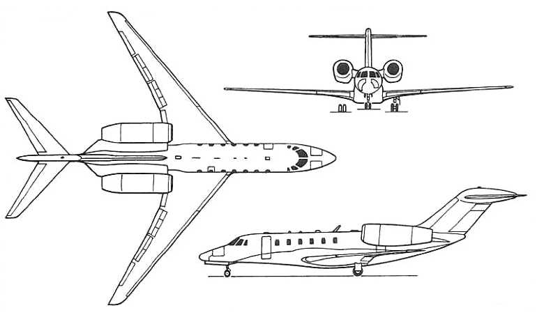 CESSNA 750 Citation 10 C750 3D view
