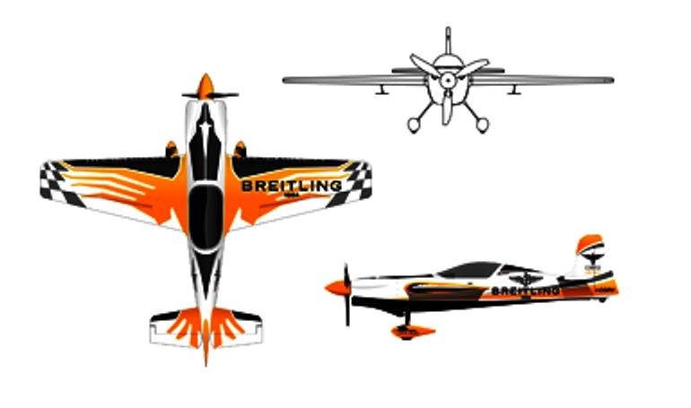 CORVUS CA-41 Racer CA41 3D view