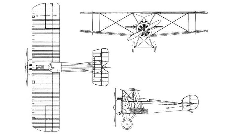 SOPWITH Camel SOPWITH Camel Replica CAML 3D view