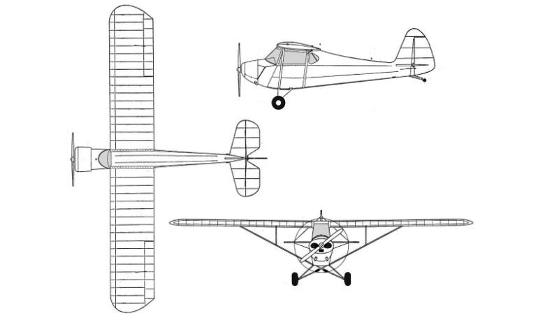 PORTERFIELD CP-65 Collegiate CP65 3D view