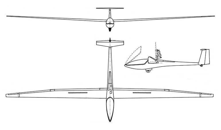 DG FLUGZEUGBAU DG-1000T DG FLUGZEUGBAU DG-1000M DG FLUGZEUGBAU DG-1001M DG FLUGZEUGBAU DG-1001T DG1T 3D view