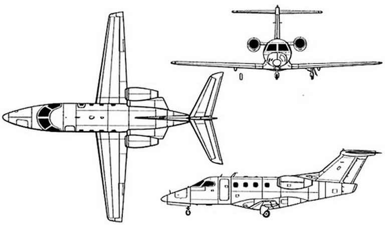 EMBRAER EMB-500 Phenom 100 E50P 3D view