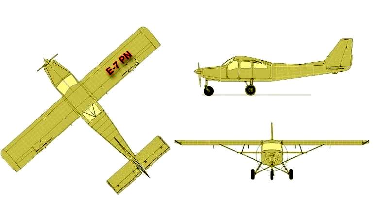 E-7 GROUP E-7 Bush Hog E7BH 3D view