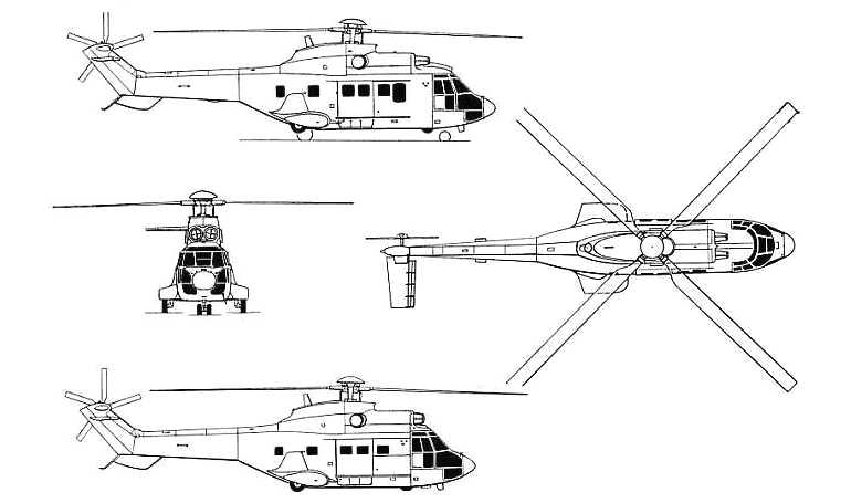 AIRBUS HELICOPTERS EC-725 Cougar Mk2+ AIRBUS HELICOPTERS EC-225 Super Puma Mk2+ AIRBUS HELICOPTERS H-225 Cougar Mk2+ AIRBUS HELICOPTERS H-225 Super Puma Mk2+ EUROCOPTER EC-225 Super Puma Mk2+ EUROCOPTER EC-725 Cougar Mk2+ EUROCOPTER EC-725 Caracal EC25 3D view