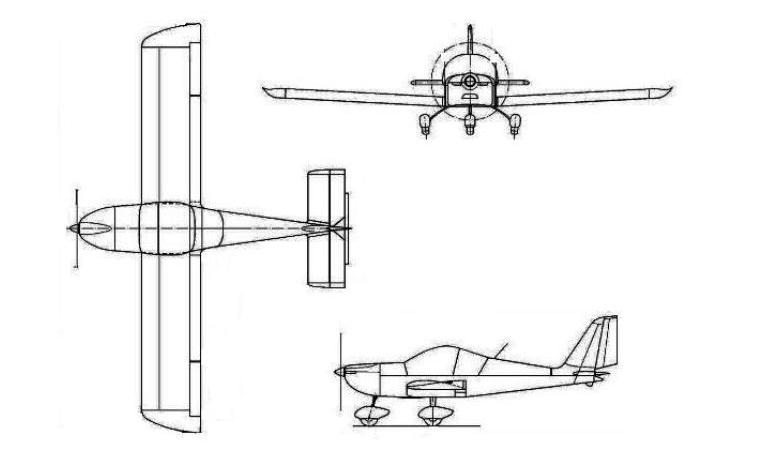 EVEKTOR SportStar EVSS 3D view