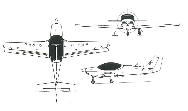 GROB G-120TP G12T 3D view