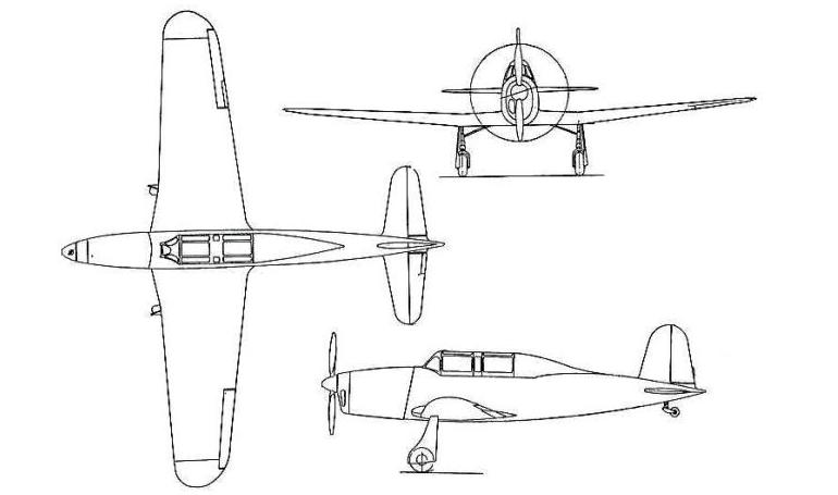 FIAT G-46 G46 3D view