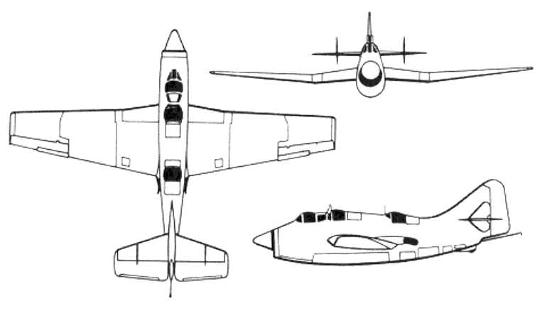 FAIREY Gannet GANT 3D view
