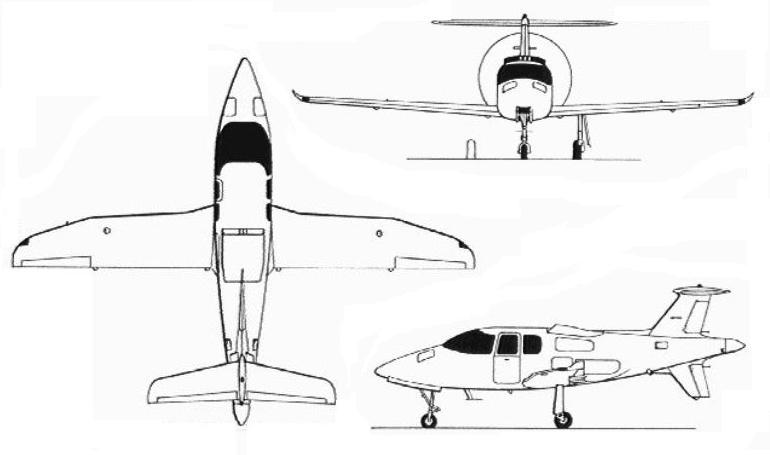 GROB GF-200 GF20 3D view