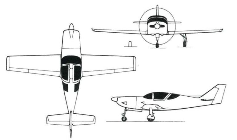 GLASAIR Glasair NEW GLASAIR Glasair STODDARD-HAMILTON Glasair GLAS 3D view