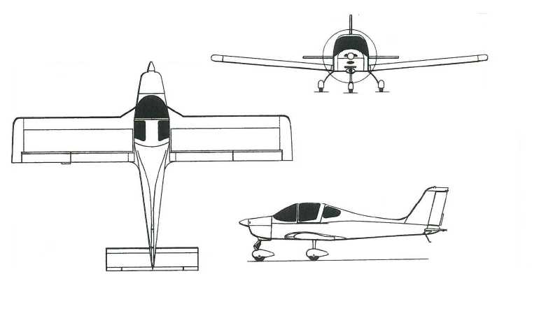 TECNAM P-96 Golf GOLF 3D view