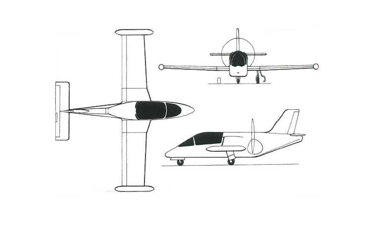 HB-FLUGTECHNIK HB-204 Tornado H204 3D view