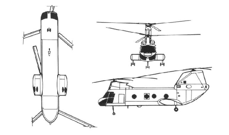 BOEING VERTOL 107 BOEING VERTOL CH-46 Sea Knight BOEING VERTOL CH-113 Labrador BOEING VERTOL HH-46 Sea Knight BOEING VERTOL Hkp4 BOEING VERTOL UH-46 Sea Knight KAWASAKI Hkp4 KAWASAKI KV-107 VERTOL 107 H46 3D view