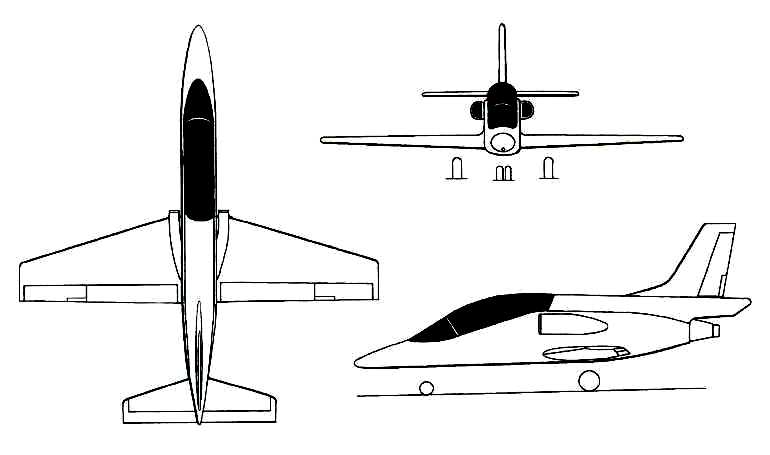 HINDUSTAN HJT-36 Sitara HT36 3D view