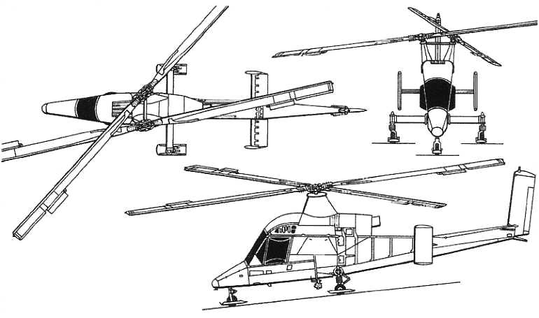 KAMAN K-1200 K-Max KMAX 3D view