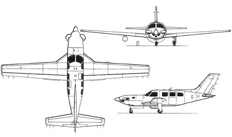 PIPER PA-46-600TP M600 M600 3D view