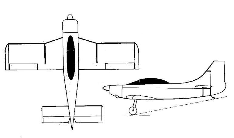JURCA MJ-5 Sirocco MJ5 3D view