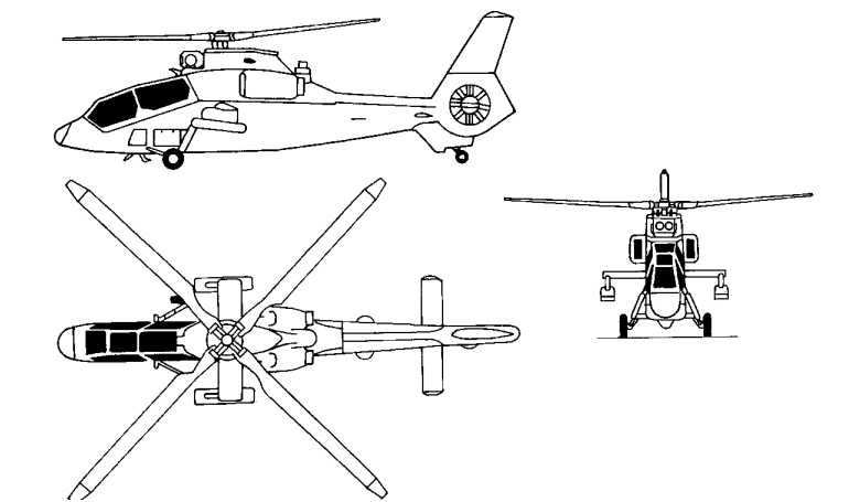 KAWASAKI OH-1 OH1 3D view
