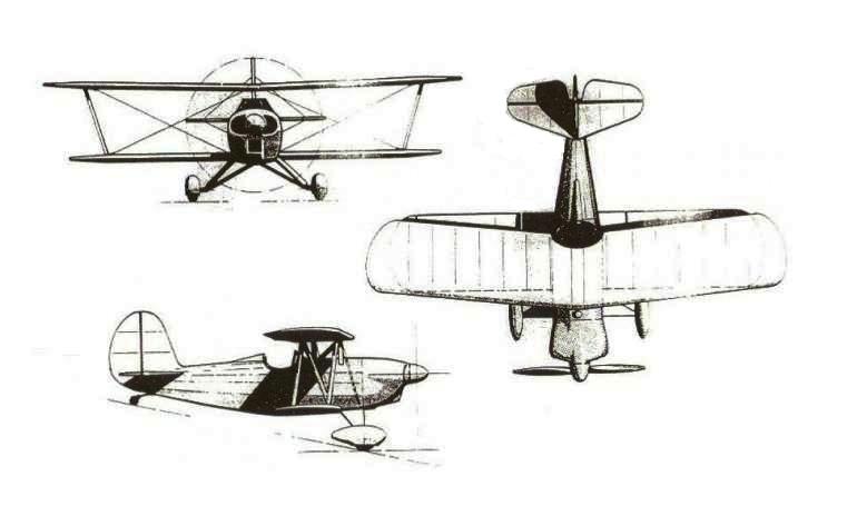 POTTIER P-60 Minacro P60 3D view