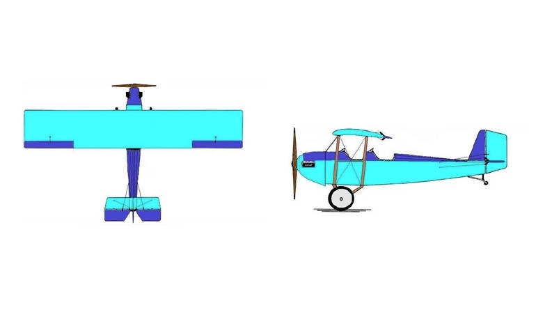 PIETENPOL Aerial ST. CROIX Pietenpol Aerial PARL 3D view