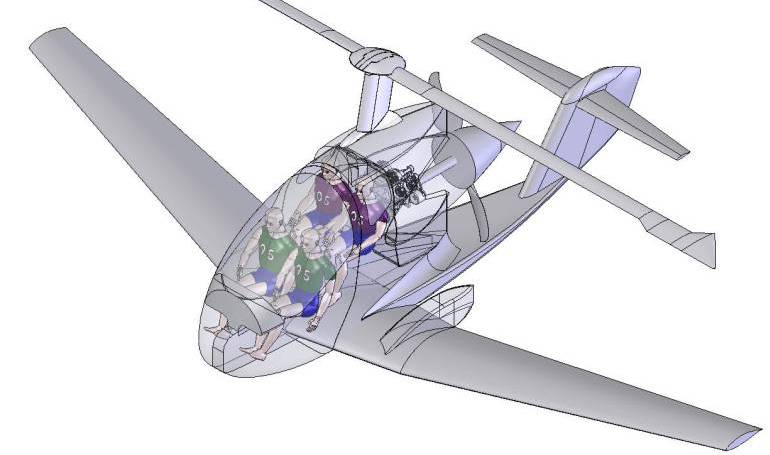 CARTER PAV-4 PAV4 3D view