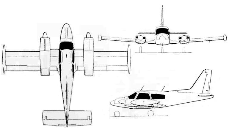 GENERAL AVIA F-20 Pegaso PEGA 3D view