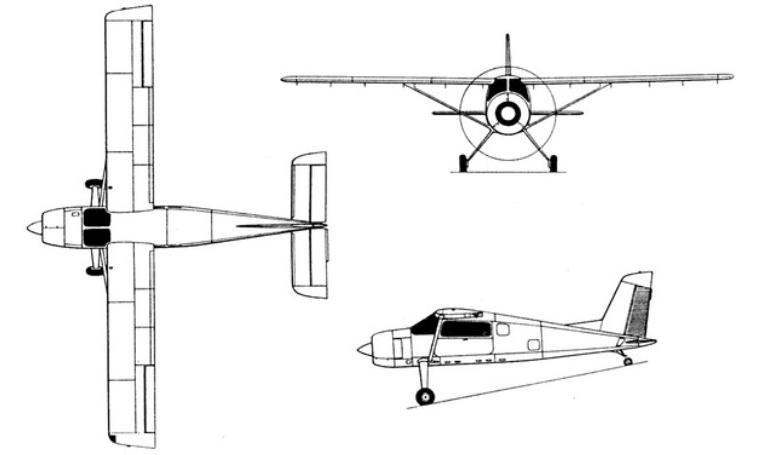 PZL-OKECIE PZL-105 Flaming PZ05 3D view