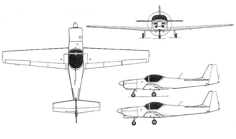 FOURNIER RF-6 SLINGSBY T-3 Firefly SLINGSBY T-67 Firefly RF6 3D view