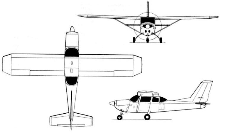 NEIVA C-42 Regente NEIVA L-42 Regente NEIVA N-591 Regente NEIVA N-592 Regente RGNT 3D view