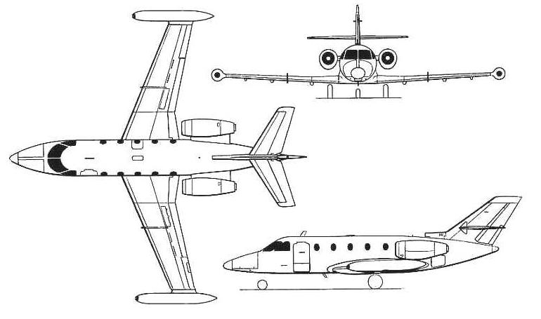 AEROSPATIALE SN-601 Corvette S601 3D view