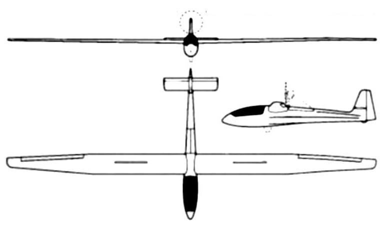 SCHEIBE SF-32 SF32 3D view
