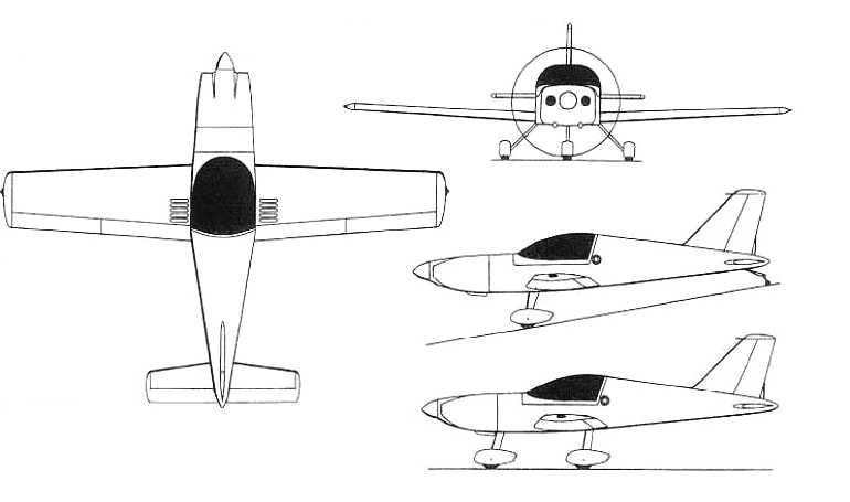 RANS S-16 Shekari SHEK 3D view