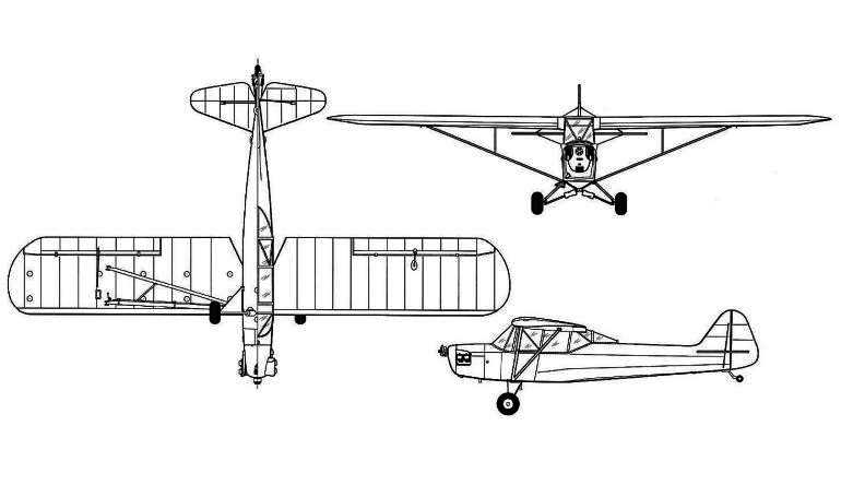 TAYLORCRAFT (1) DC TAYLORCRAFT (1) DCO TAYLORCRAFT (1) DF TAYLORCRAFT (1) DL TAYLORCRAFT (1) L-2 TAYLORCRAFT (1) O-57 TAYD 3D view