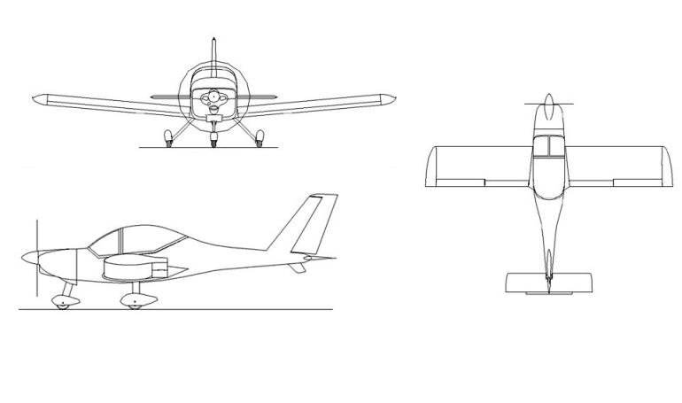 FLY SYNTHESIS Texan TEXA 3D view