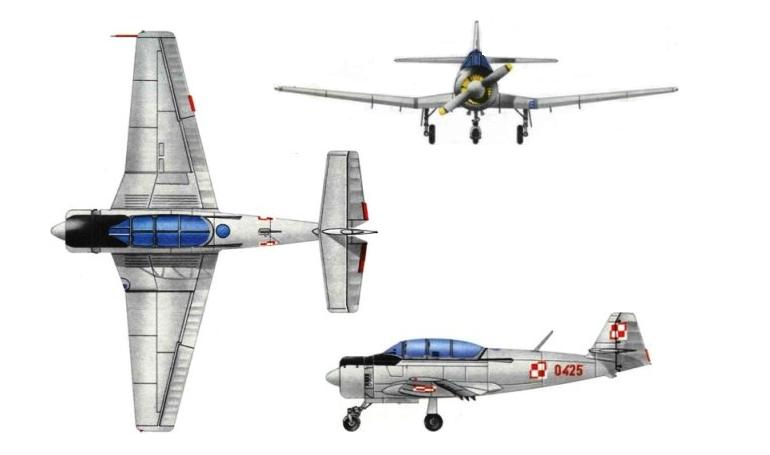 PZL-MIELEC TS-8 Bies TS8 3D view