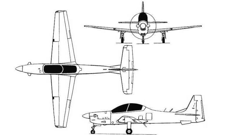 AOI EMB-312 Tucano EMBRAER A-27 Tucano EMBRAER EMB-312 Tucano EMBRAER EMB-312F Tucano EMBRAER T-27 Tucano SHORT S-312 Tucano TUCA 3D view