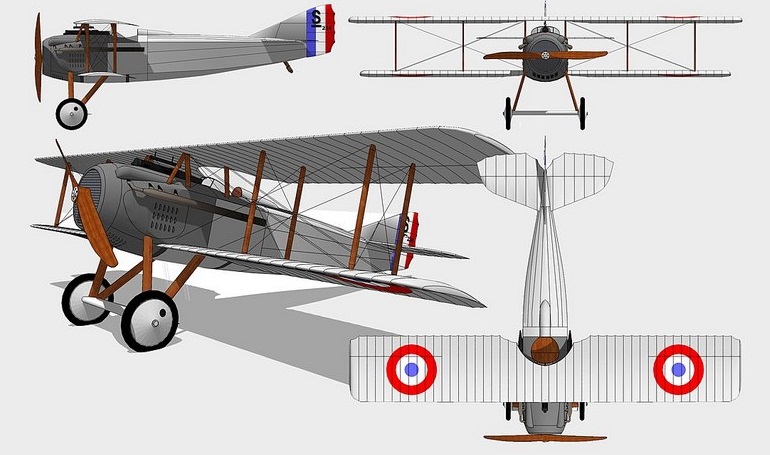 WOLF W-11 Boredom Fighter W11 3D view