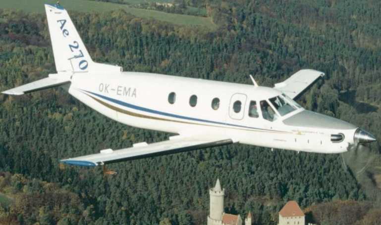 AERO (2) Ae-270 Propjet IBIS (1) Ae-270 Propjet A270 aircraft photograph
