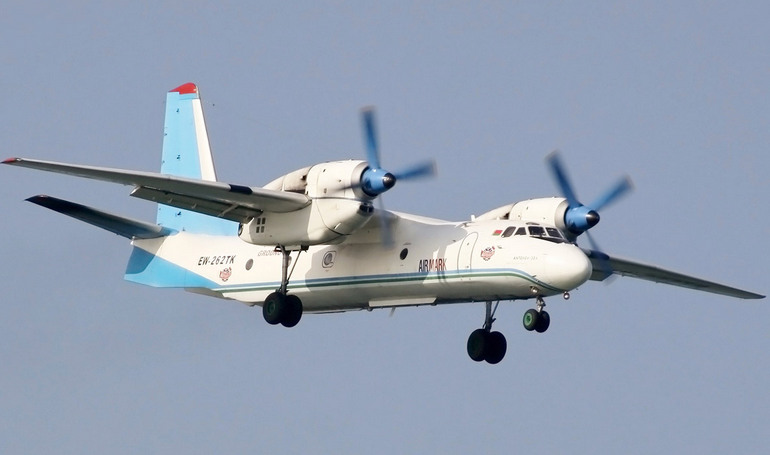 ANTONOV An-32 ANTONOV An-32 Firekiller ANTONOV An-32 Sutlej AN32 aircraft photograph