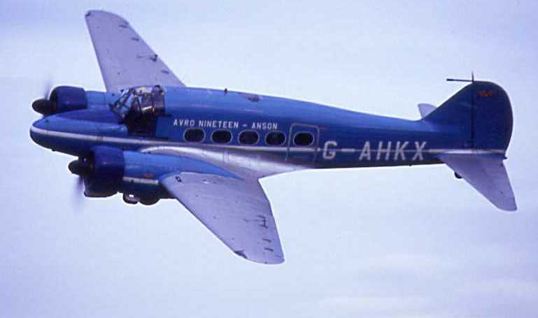 AVRO 652 Anson ANSN aircraft photograph