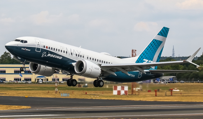 BOEING 737 MAX 7 BOEING 737 MAX 7 BBJ BOEING 737-7 B37M aircraft photograph